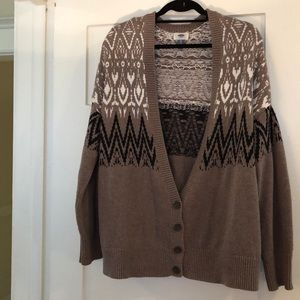 Knitted, Patterned Sweater